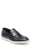 Bruno Magli Ezra Penny Loafer In Navy