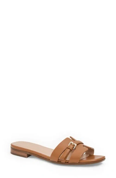 Bruno Magli Farra Slide Sandal In Brown