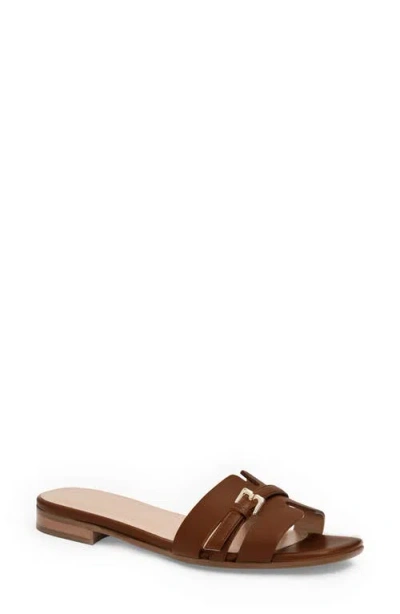 Bruno Magli Farra Slide Sandal In Brown