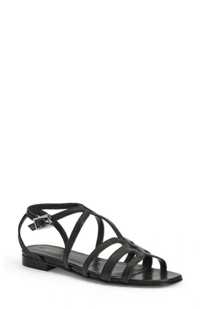 Bruno Magli Fiore Ankle Strap Sandal In Black