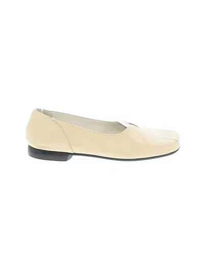 Pre-owned Bruno Magli Flats In Ivory