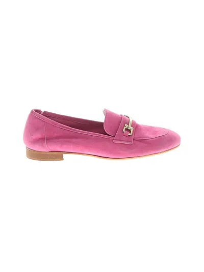 Pre-owned Bruno Magli Flats In Pink