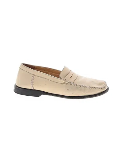 Pre-owned Bruno Magli Flats In Tan