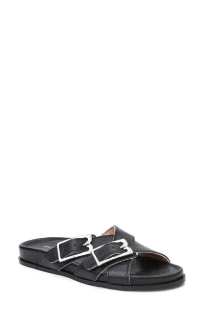Bruno Magli Genesis Slide Sandal In Black
