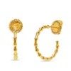 Bruno Magli Giulia Gold Hoop Earrings In Gold