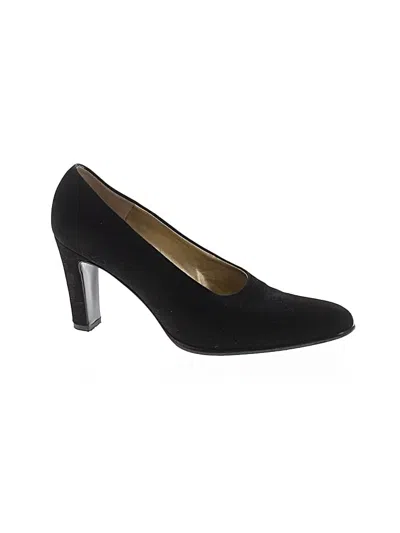 Pre-owned Bruno Magli Heels In Black