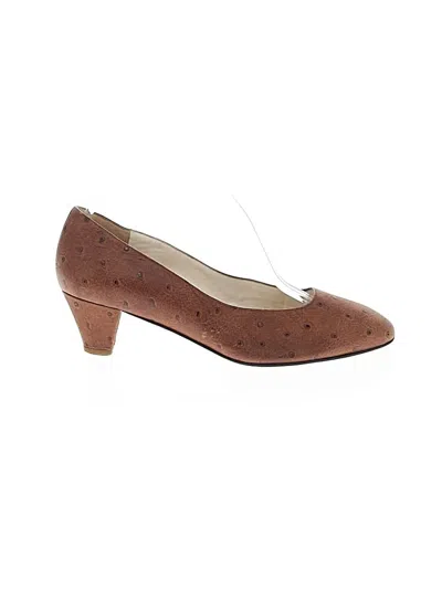 Pre-owned Bruno Magli Heels In Brown