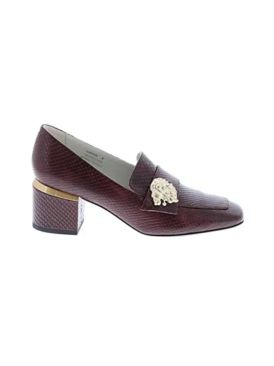Pre-owned Bruno Magli Heels In Burgundy