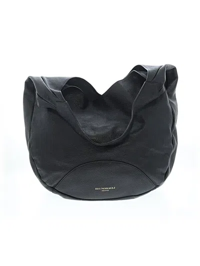 Pre-owned Bruno Magli Hobo Bag In Black
