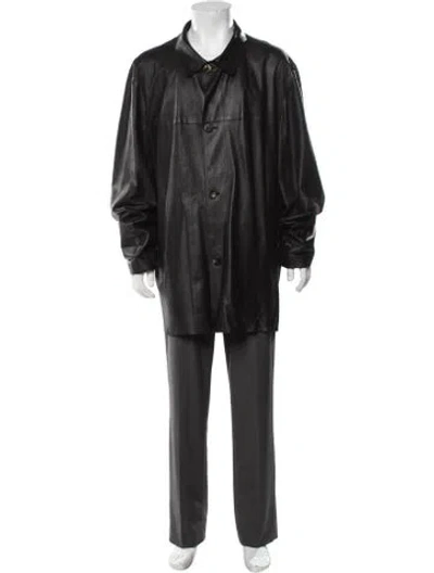 Pre-owned Bruno Magli Jacket In Brown