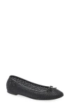 Bruno Magli Janina Woven Flat In Black
