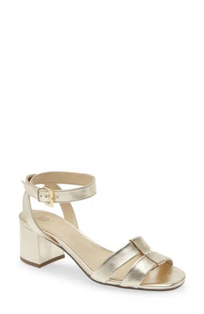 Bruno Magli Jasmine Sandal In Gold