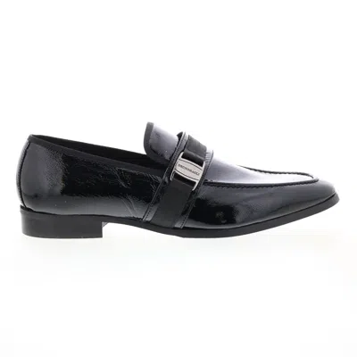 Pre-owned Bruno Magli Jupiter Jupiter Mens Black Loafers & Slip Ons Casual Shoes