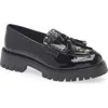 Bruno Magli Lana Fringe Loafer In Multi