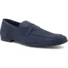 Bruno Magli Lastra Loafer In Navy Suede