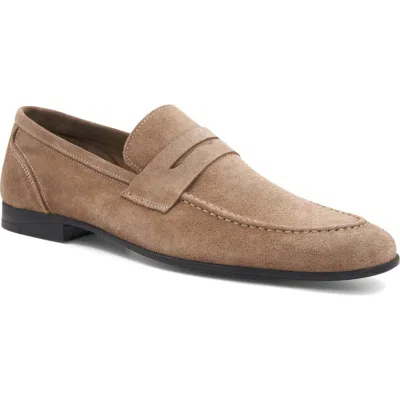Bruno Magli Lastra Unlined Loafer In Sand Suede