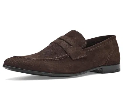 Bruno Magli Lastra Unlined Men's Slip On Shoes Brown Suede: Eu 40.5 (us Men's 7.5) D - Medium In Animal Print