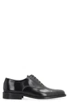 Bruno Magli Leather Lace-up Shoes In Black