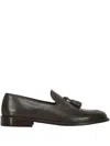 Bruno Magli Leather Loafers In Brown