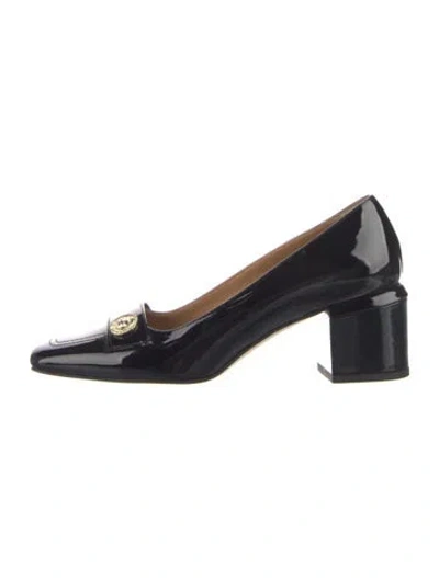 Pre-owned Bruno Magli Leather Pumps In Black
