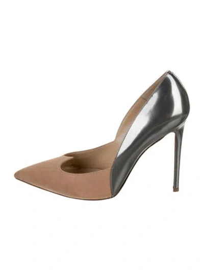 Pre-owned Bruno Magli Leather Pumps In Brown