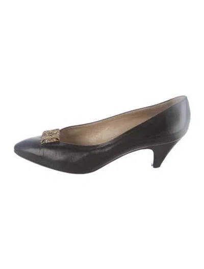 Pre-owned Bruno Magli Leather Pumps In Multi