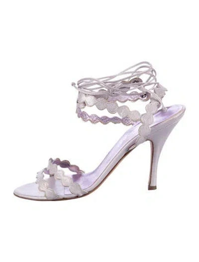 Pre-owned Bruno Magli Leather Sandals