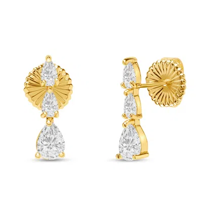 Bruno Magli Livia Gold Drop Earrings
