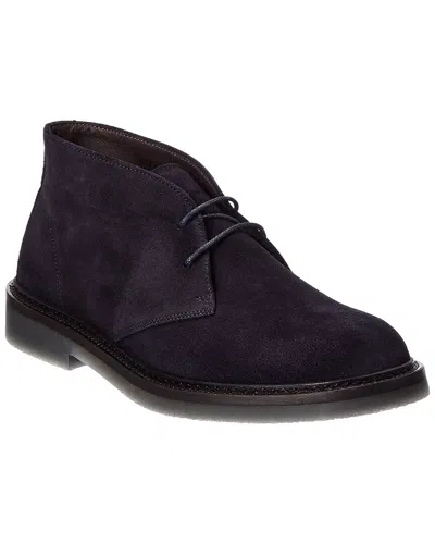 Bruno Magli Mabelton Suede Boot In Black