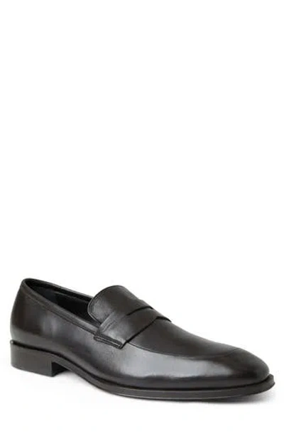 Bruno Magli Maioco Penny Loafer In Dark Brown