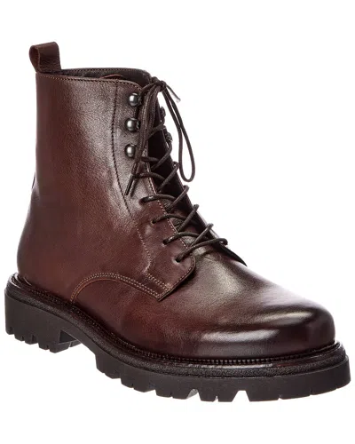 Bruno Magli Malibu Leather Boot In Brown