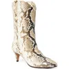 Bruno Magli Mandriana Kitten Heel Bootie In Neutral