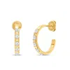 Bruno Magli Martina Gold Hoop Earrings In Gold