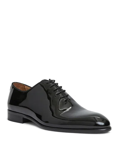 Bruno Magli Men's Angelo Patent Lace Up Oxford Dress Shoes In Black Patent