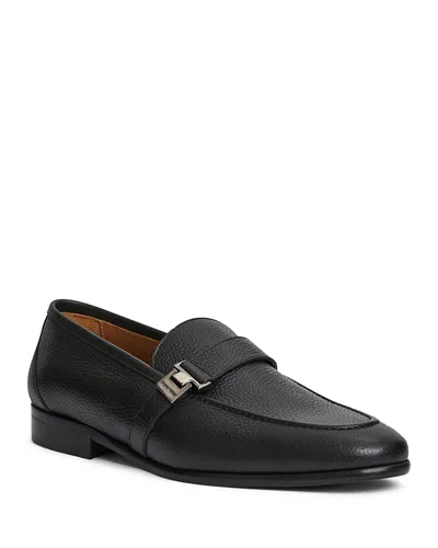BRUNO MAGLI MEN'S ARLO SLIP ON BUCKLE LOAFERS