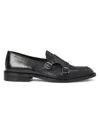 Bruno Magli Blake Monk Strap Shoe In Black