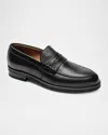 Bruno Magli Men's Carter Leather Penny Loafers In Black Nappa