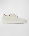 Bruno Magli Men's Darian Low-top Cupsole Sneakers In Off White