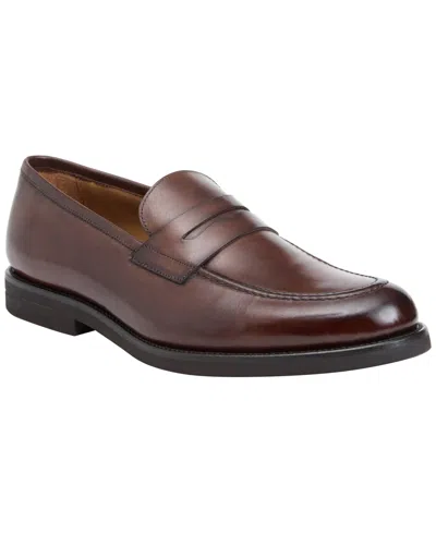 Bruno Magli Men's Delfino Leather Penny Loafers In Brown