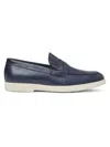 Bruno Magli Ezra Penny Loafer In Navy