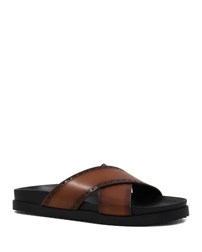 BRUNO MAGLI MEN'S FEDERICO LEATHER SANDALS