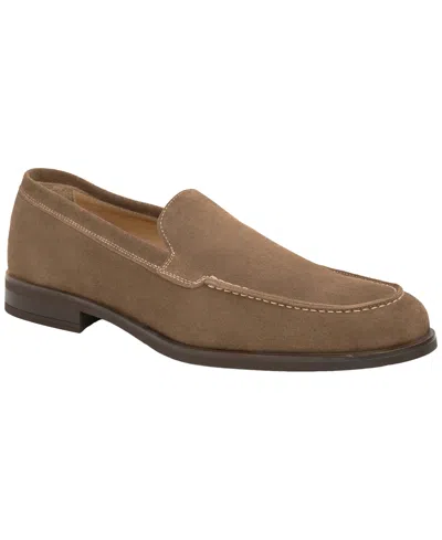 Bruno Magli Men's Fiore Premium Suede Round Toe Loafers In Brown