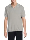 Bruno Magli Men's Johnny Collar Sweater In Navy