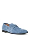 Bruno Magli Lastra Penny Loafer In Light Blue