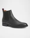 Bruno Magli Men's Martin Leather Chelsea Boots In Black