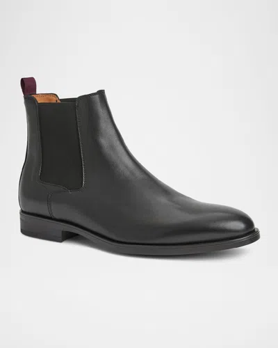 Bruno Magli Men's Martin Leather Chelsea Boots In Black