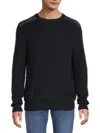 Bruno Magli Men's Merino Wool Sweatshirt In Navy