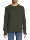 Bruno Magli Men's Merino Wool Sweatshirt In Olive