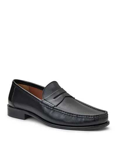 Bruno Magli Men's Penny Loafers In Black Napp