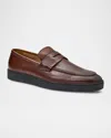 Bruno Magli Prato Penny Loafer In Dark Brown